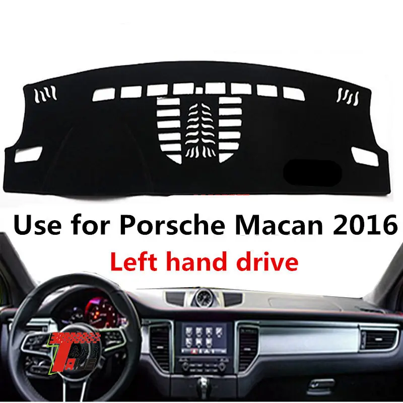 

TAIJS Factory Protective Polyester Fibre Car Dashboard Cover For Porsche Macan 2016 Left hand drive