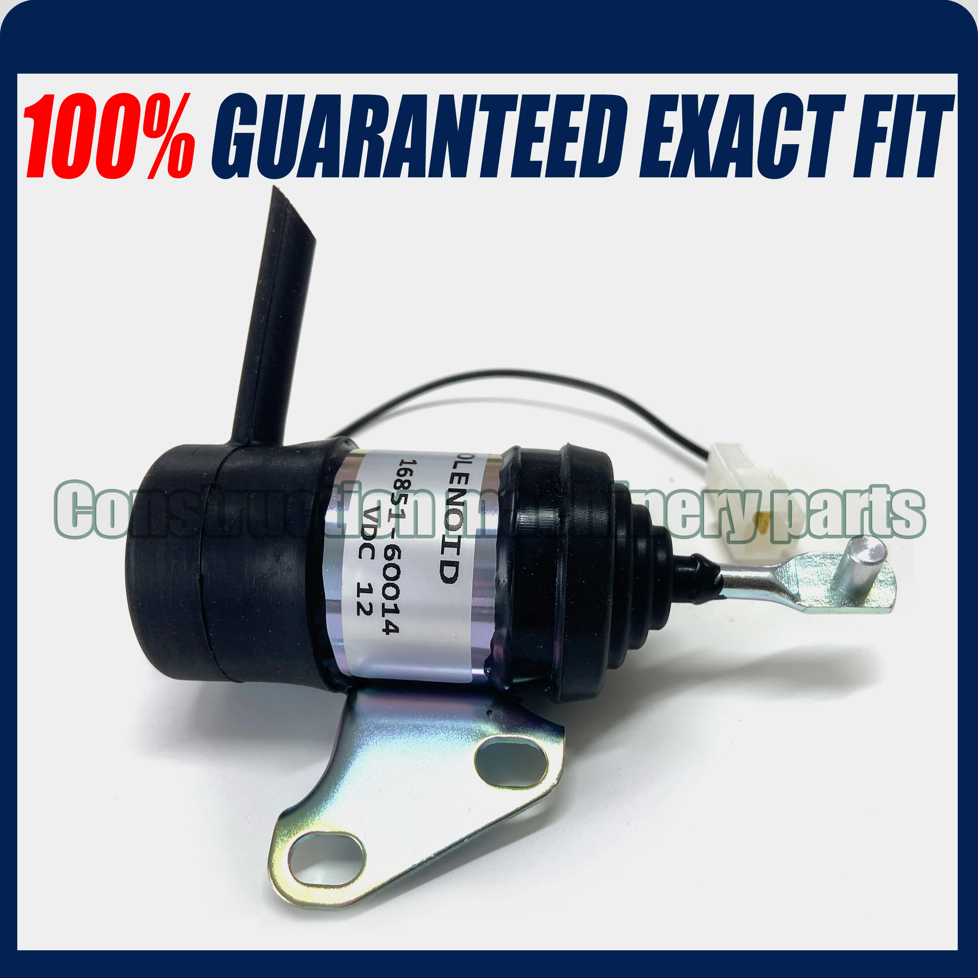 

16851-60014 New For Kubota Stop Solenoid RTV900G RTV900G6 RTV900G9 RTV900R RTV900R6 RTV900R9