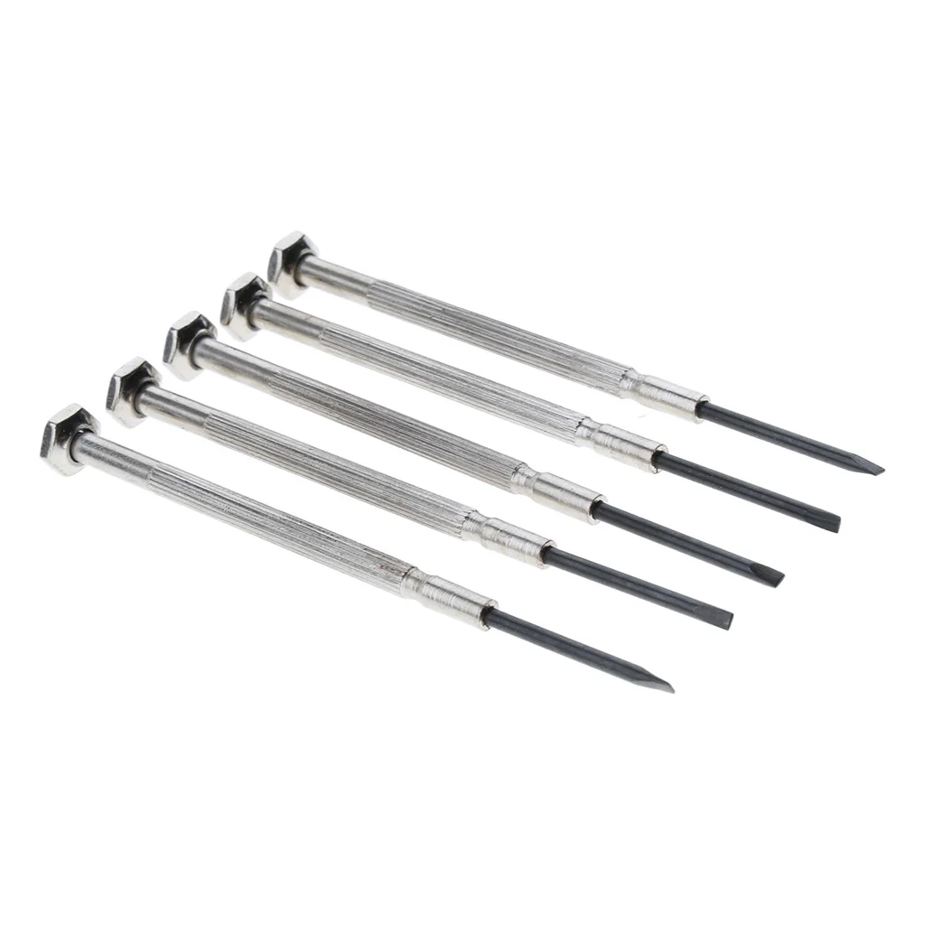 Professional 5x Metal Flute Clarinet Screwdrivers Screw Tool DIY 85mm