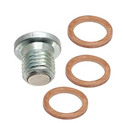 Crankcase Engine Oil Drain Plug Bolt Screw Washers for Polaris Ranger & General M12x1.5 replace 7052306