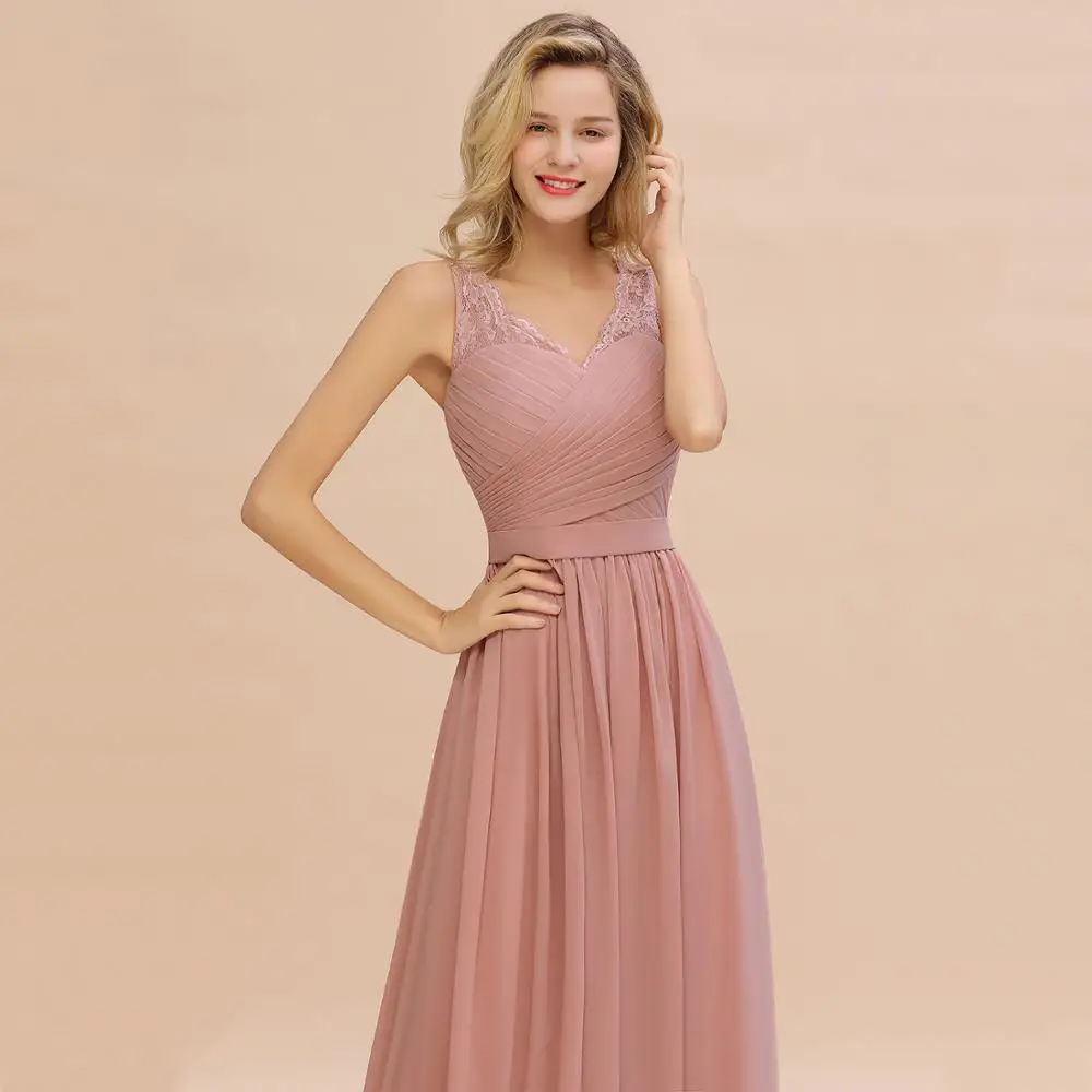 Robe De Soiree 2023 New Long Evening Dresses Elegant Lace V Neck Formal Occasion Women Prom Party Gowns Vestido De Festa image 5