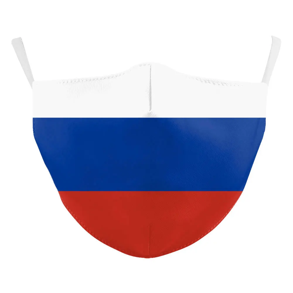 Nieuwe Saudi Arabië Emirate Vlag Print Masker Gezicht Rusland Maskers Stof Forza Volwassen Beschermende PM2.5 Herbruikbare Proof Wasbaar