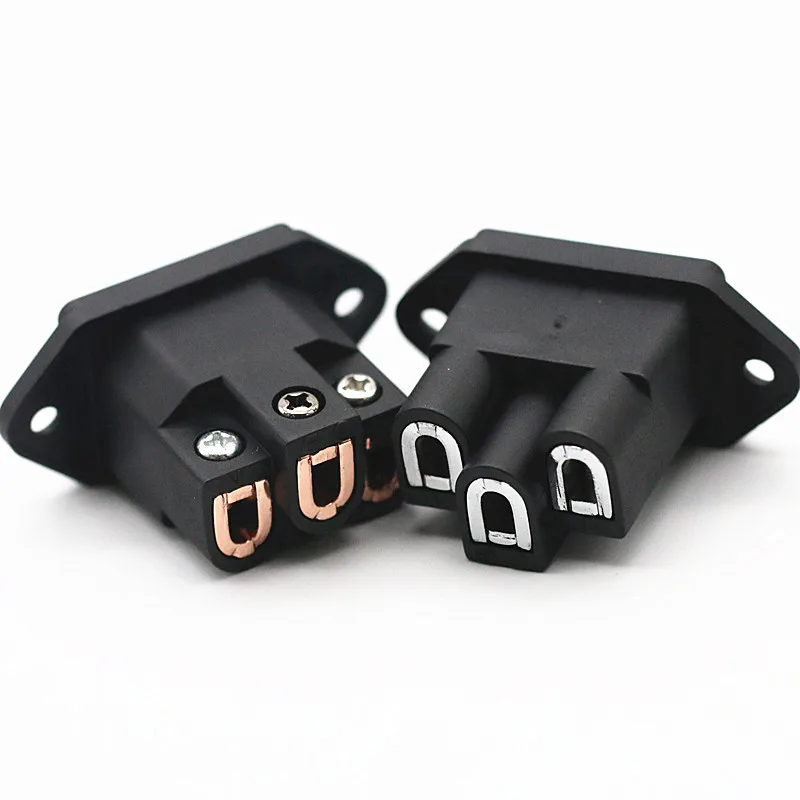 Fuente de alimentación de Audio HiFi FI-06 (R), conector IEC, máquina de ca sin soldadura de rodio, toma de entrada, contrapunto, 1 ud.