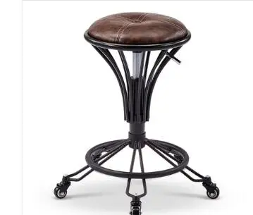 Hairdressing Workbench Rotating Lifting Beauty Stool Hairdressing Chair Chair Barber Shop Stool Makeup Hair Salon Manicure Stool