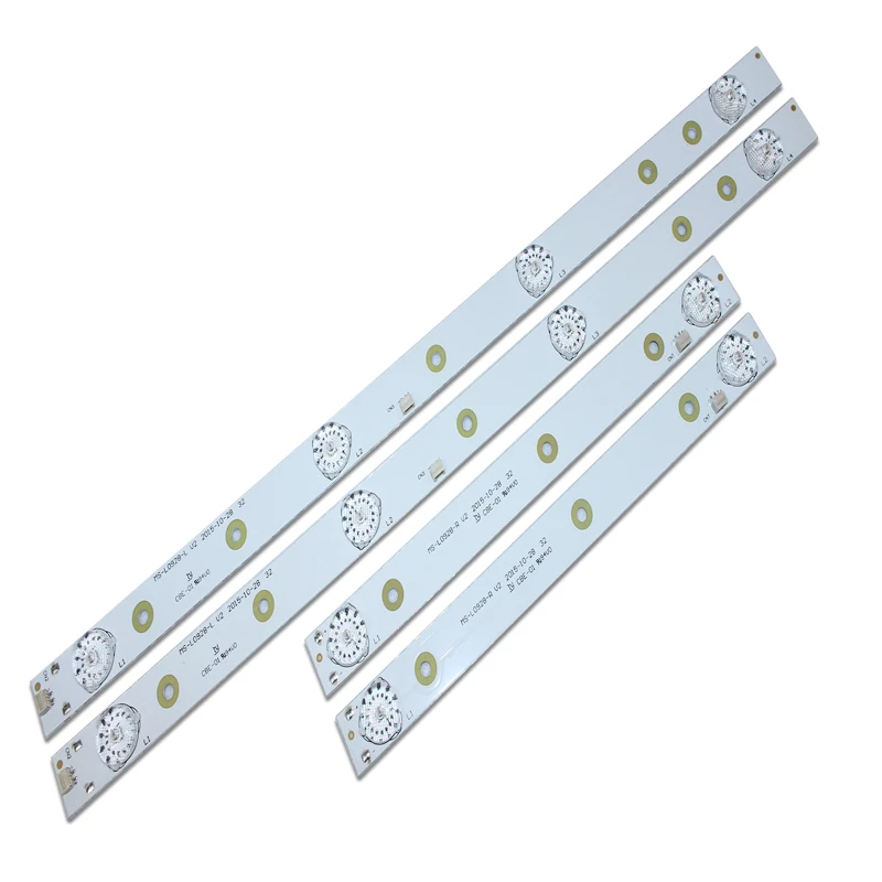 

4pcs LED Backlight strip lamp For AKAI AKTV3221 32LED38P Smart JS-D-JP3220-041EC E32F2000 D32-0A35