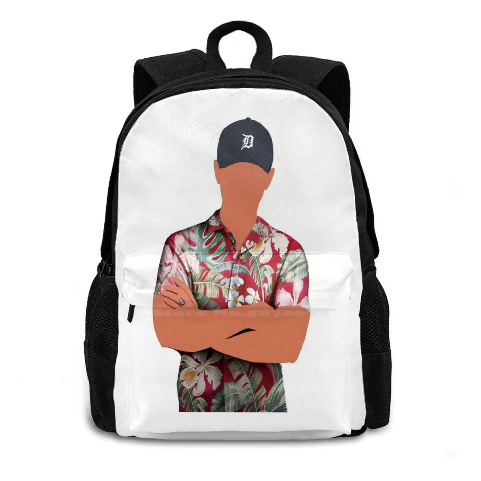 Pattern Design Laptop Travel School Bags Police Hawaii Buderballshop Private Detective