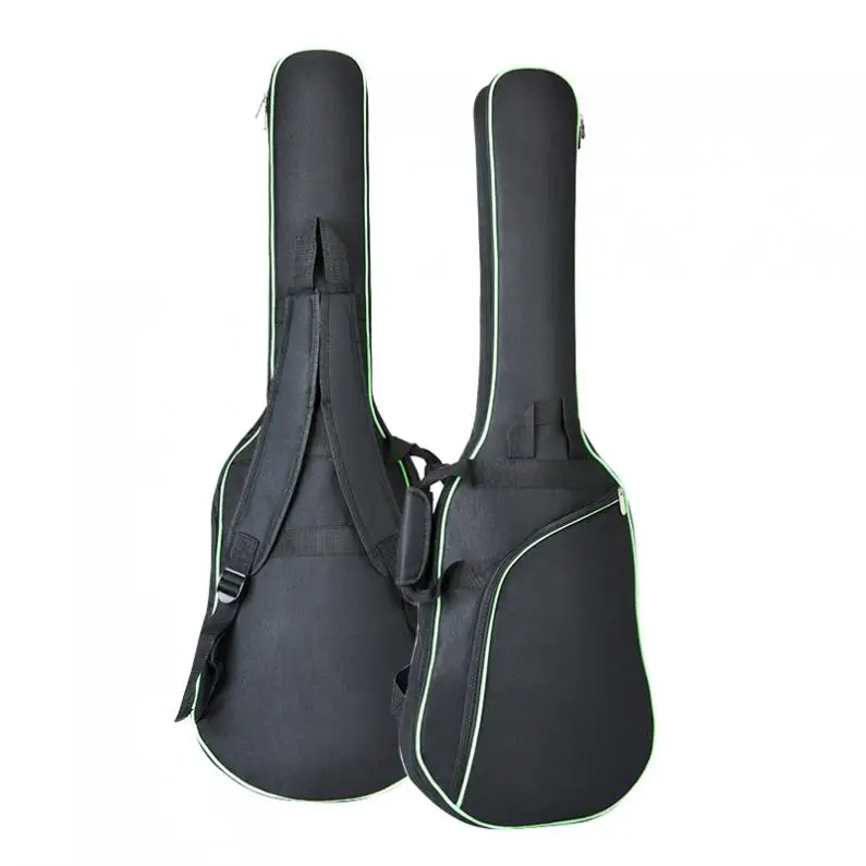 101 x 34 x 5cm Electric Guitar Case Colorful Edge Gig Bag Double Straps Pad 8mm Cotton Thickening Soft Cover Waterproof Backpack