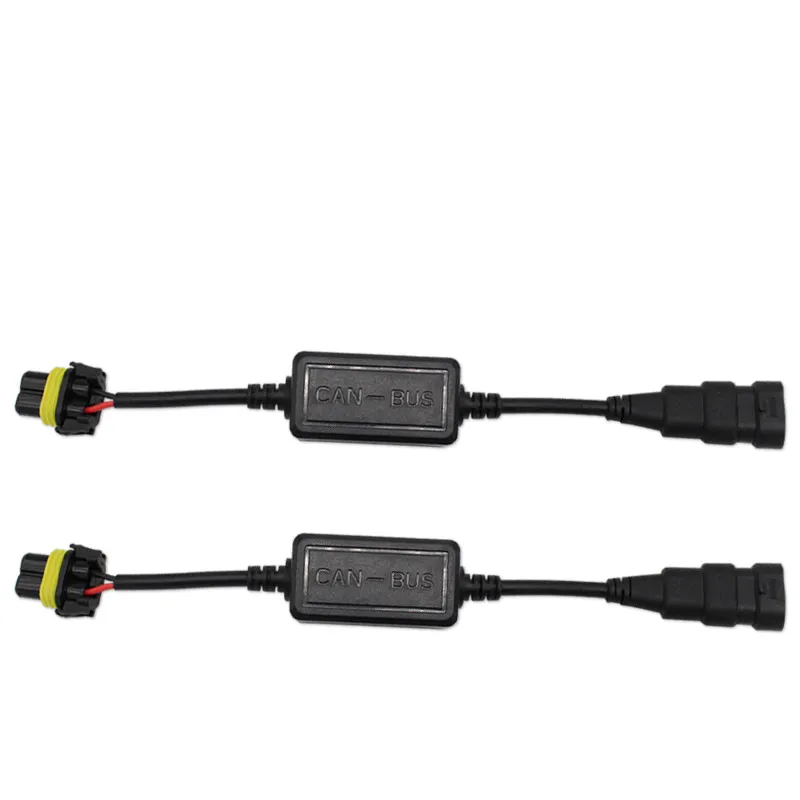 

H1 H3 H4 H7 H8/H9/H11 9003 HB2 9005 9006 EMC Автомобильный светодиодный HID-декодер Фара Противотуманная фара DRL IC Резистор без ошибок нагрузки без флейкона
