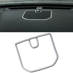 1Pc Car Front Dashboard Stereo Speaker Decorative Cover Frame Trim Sticker Fit For Land Rover Discovery Sport 2015 -2018 2019