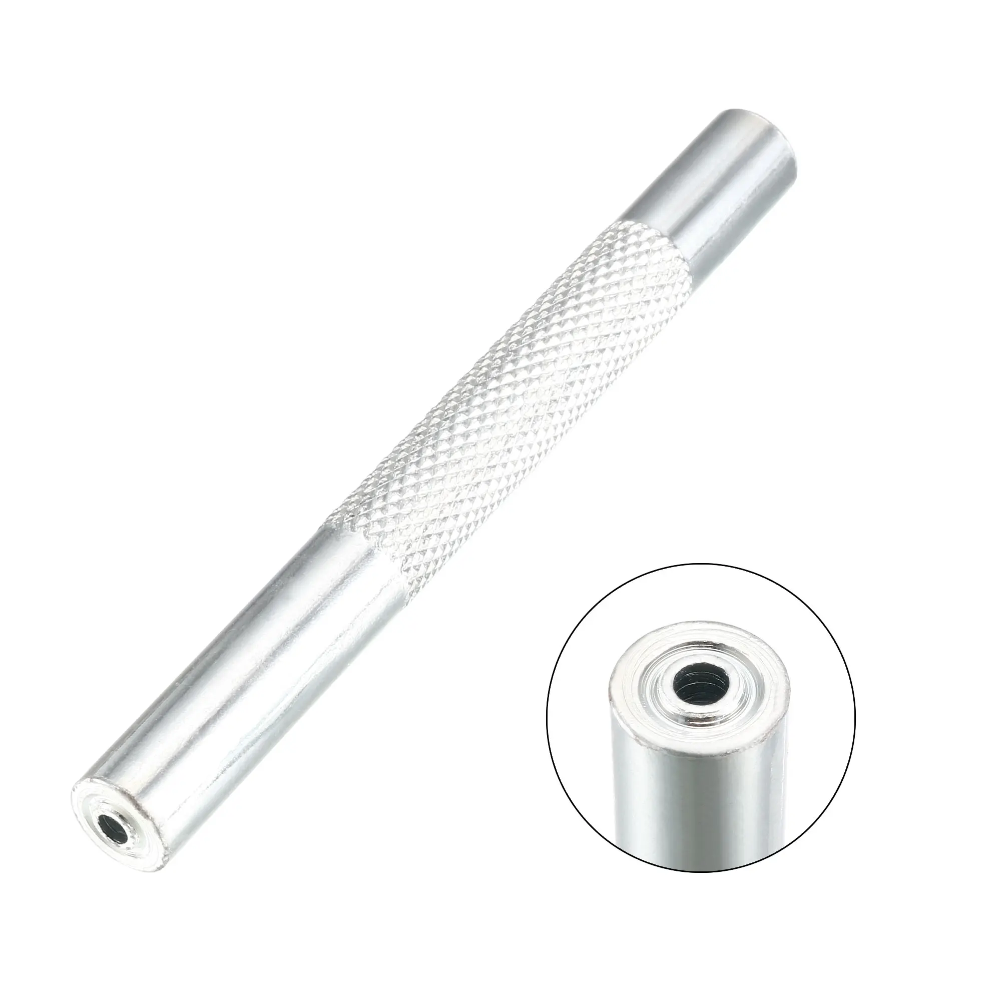 Uxcell Öse Loch Punch Sterben Werkzeug, 3mm Tülle Setter Hohl Punch für Leder Handwerk Stoff Kleidung Handtasche Vorhang