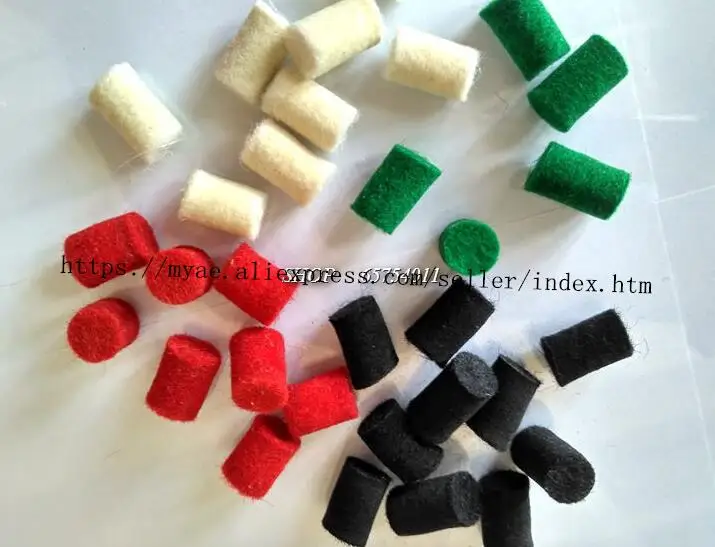 400pcs saxophone crotch protector felt column, saxophone felt muffler felt, saxophone accessories