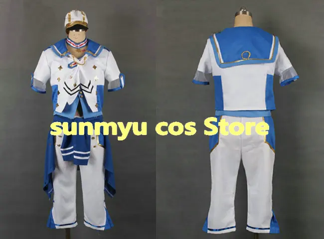 

Ensemble Stars Blue Boundary Tsukinaga Leo Sailor Suits Unifrom Cosplay Costume,Custom Size Halloween