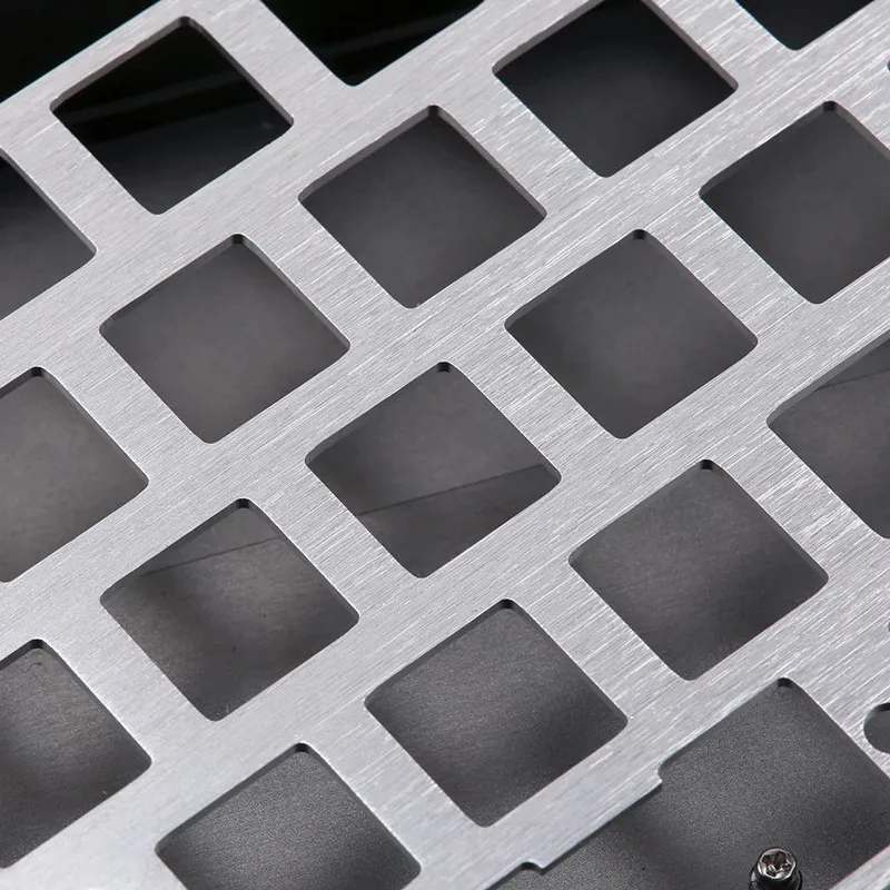 67/68 Key Mechanical Keyboard CNC Aluminum Plate 65% Layout Positioning Plate Compatible Tada68 KBD65  DZ65 RGB TOFU65