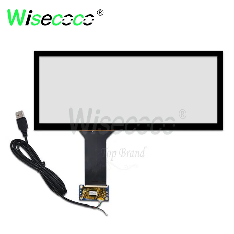 Wisecoco – écran tactile capacitif 12.3 pouces, interface usb, plug and play, pour LCD 12.3 HSD123KPW1-A30