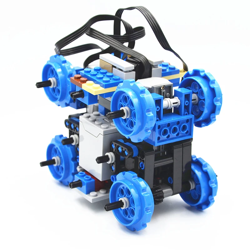 Building Blocks MOC Technical Compact Tracked Cube (RC) compatible with Lego For boys toy (Designer by martijnnab)