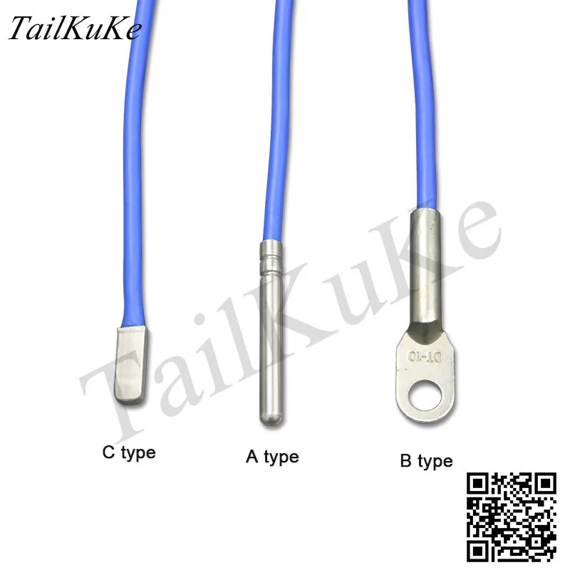 3pcs High Temperature DS18B20 Waterproof Digital Temperature Sensor Silicone Wire for Water Temperature Probe