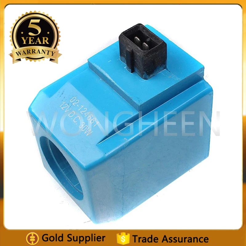 

12V Solenoid Coil 477-00824 47700824 477/00824 For JCB 3C 3CX 3D 3DX 4C 4CN 4CX