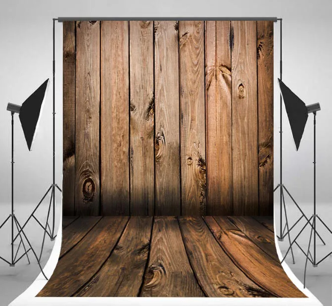 Vinyl Photography Backdrops Wood Floor Photography Background for Photo Studio Vintage Wood Newborn Photocall Background Props