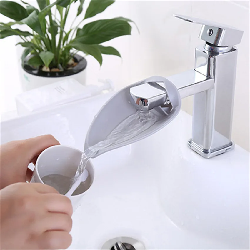 1PC Bathroom Faucet Extenders Children\'s Hand-washing Device Extender Household Kitchen Faucets Water Nozzle Extender Supplies