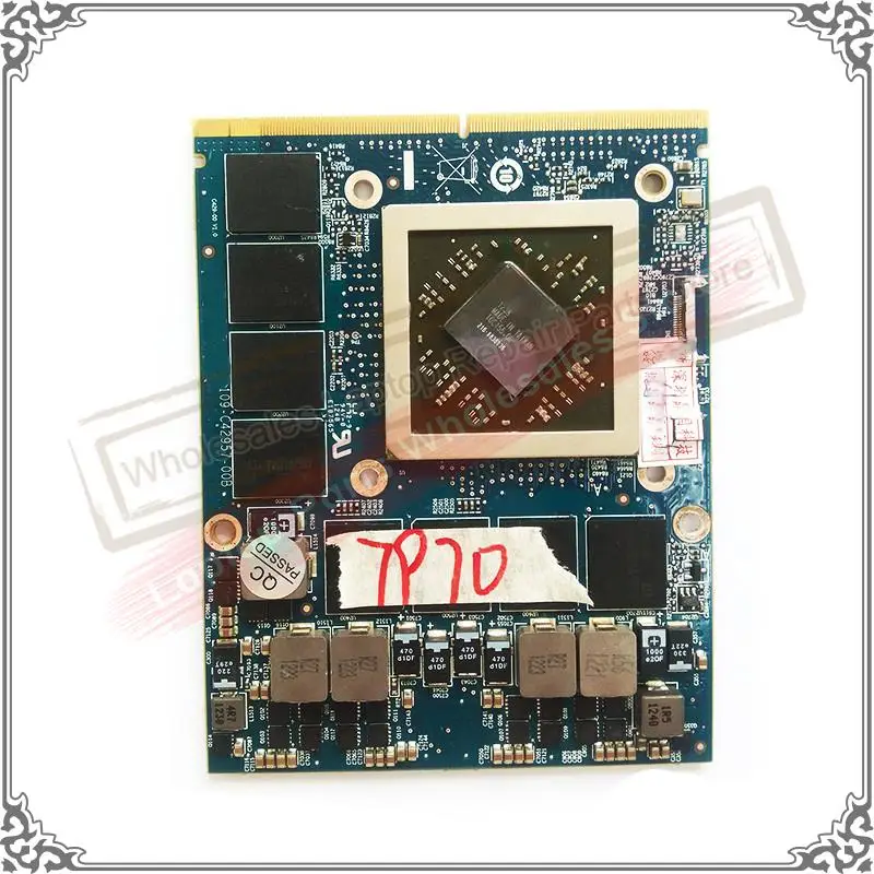 Imagem -02 - Original Hd7970m hd 7970m Ddr5 2gb Placa Gráfica para Dell M17x r3 M15x M18x r1 r2 2160836036 Exibir Placa de Vídeo Gpu Hd7970 7970