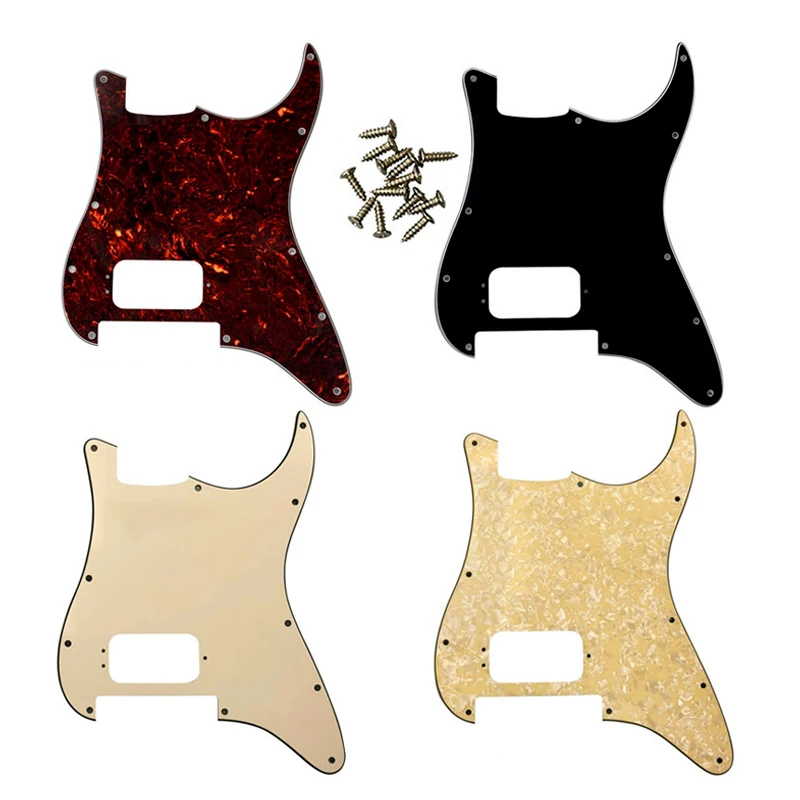 

Качественная накладка на гитару Fei Man для США, 11 отверстий для винтов с Floyd Rose Tremolo мостовым хамбакером, одиночная Накладка для царапин