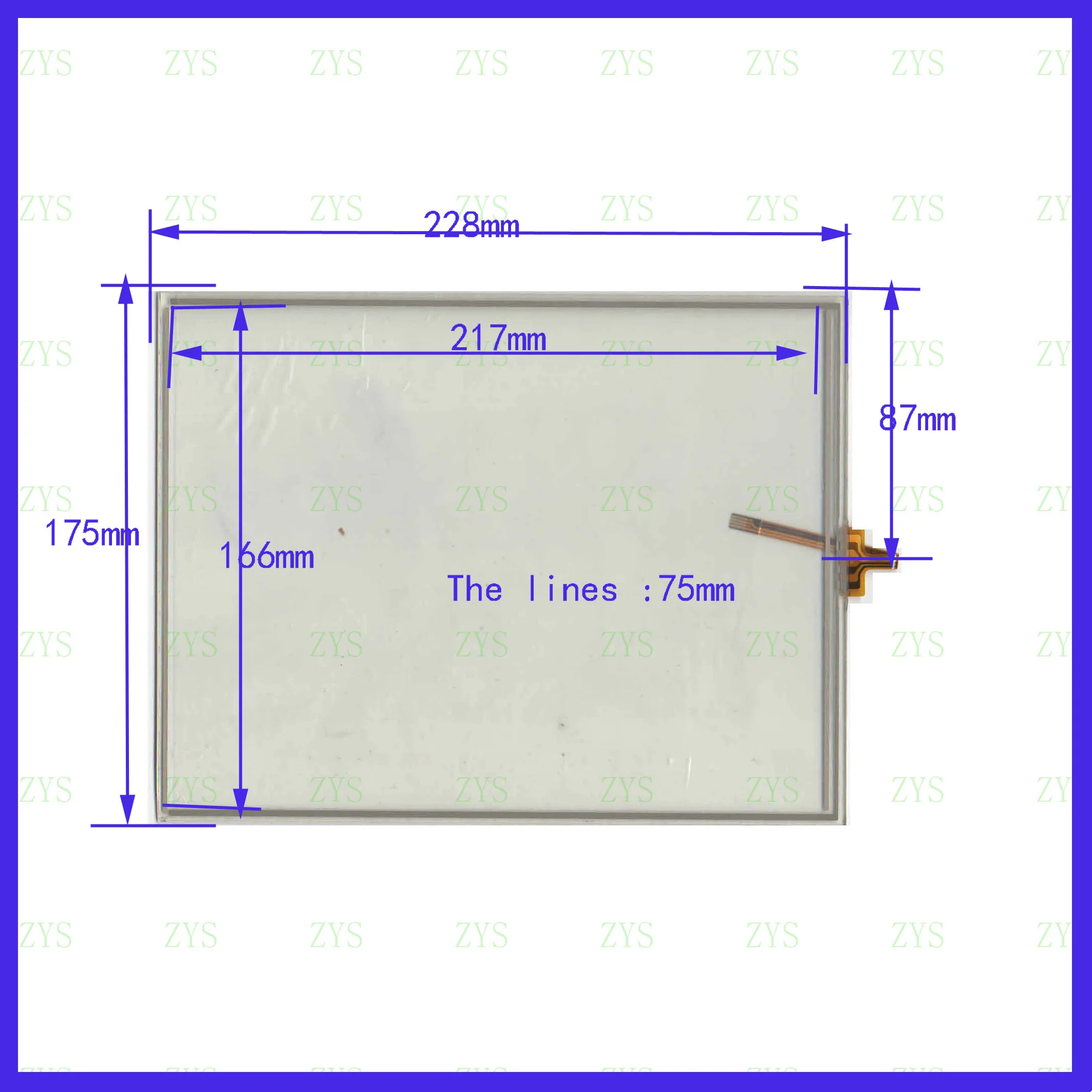 

wholesale GP104R-4K-NB05R 228*175mm 10.4inch resistance screen 228mm*175mm for GPS CAR this is compatible GP104R4KNB05R