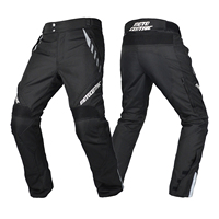 Motorcycle Pants With Detachable Liner Oxford Cloth Windproof Trousers Reflective Strip Waterproof And Warm Cycling Pant