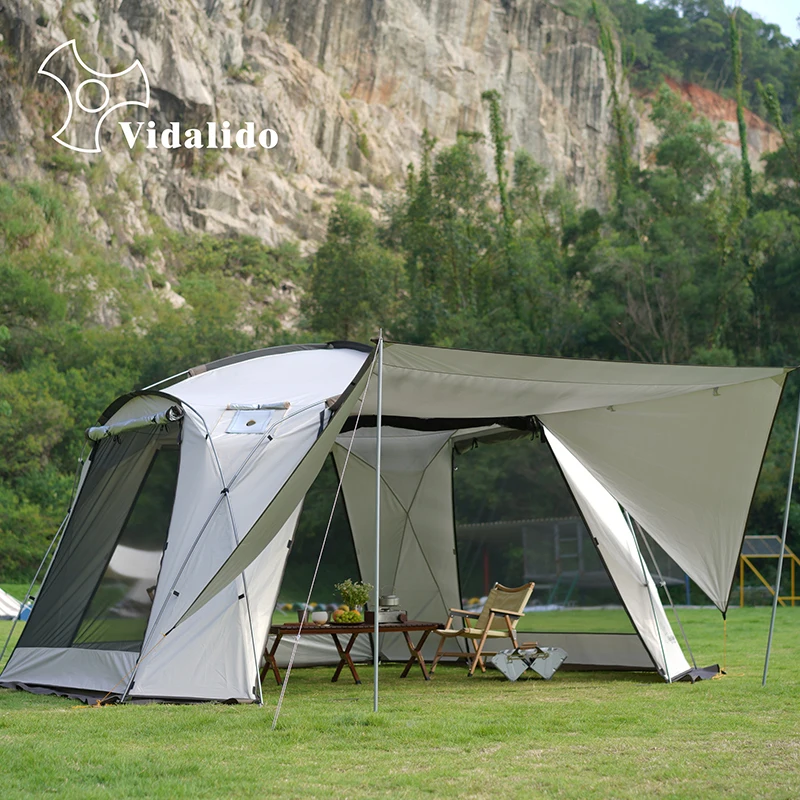 

Vidalido 5 6 8 10 Person MARKINO UVOutdoor Party Team Shelter Tent Family Pergola Beach Relief Awning Car SUV Camping Tent