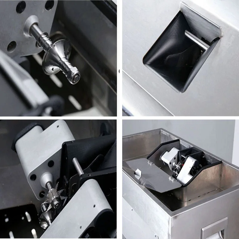 220 В машина для производства пленки с открытой спиной для креветок, машина для открытия спины, машина для открывания креветок из нержавеющей стали для водной обработки