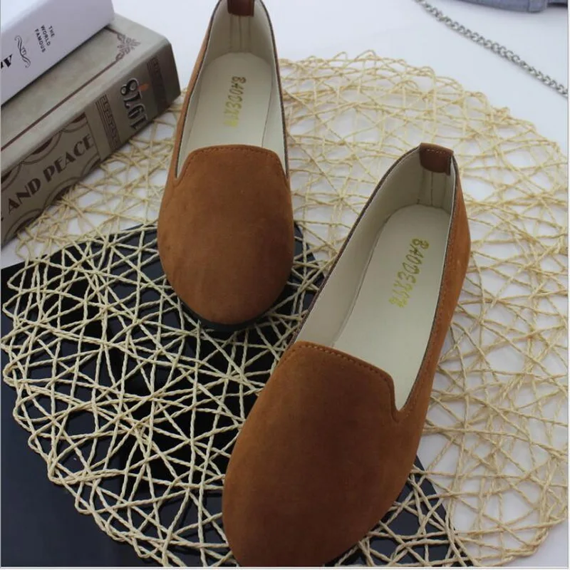 Autumn Ladies Shoes Ballet Flats Women Flat Shoes Woman Ballerinas Casual Shoe Chaussure Femme Loafer Zapatos Mujer size 35-43