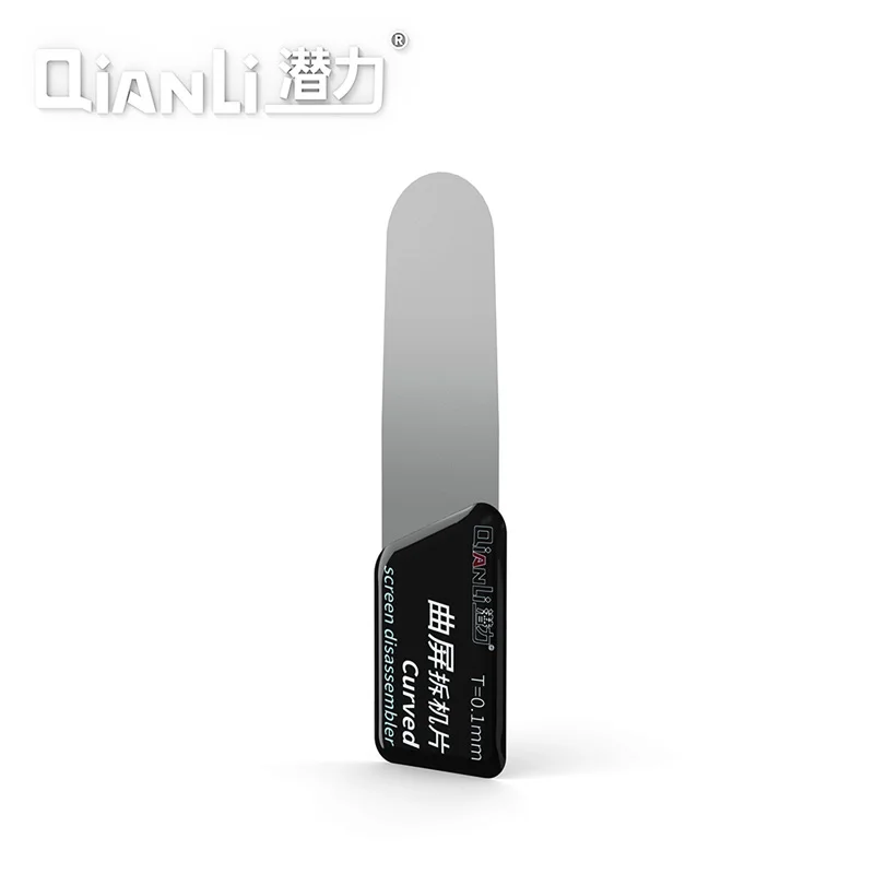 Toolplus ferramenta alavanca de abertura de tela lcd, telefone móvel curvo ultra fino e flexível de aço inoxidável