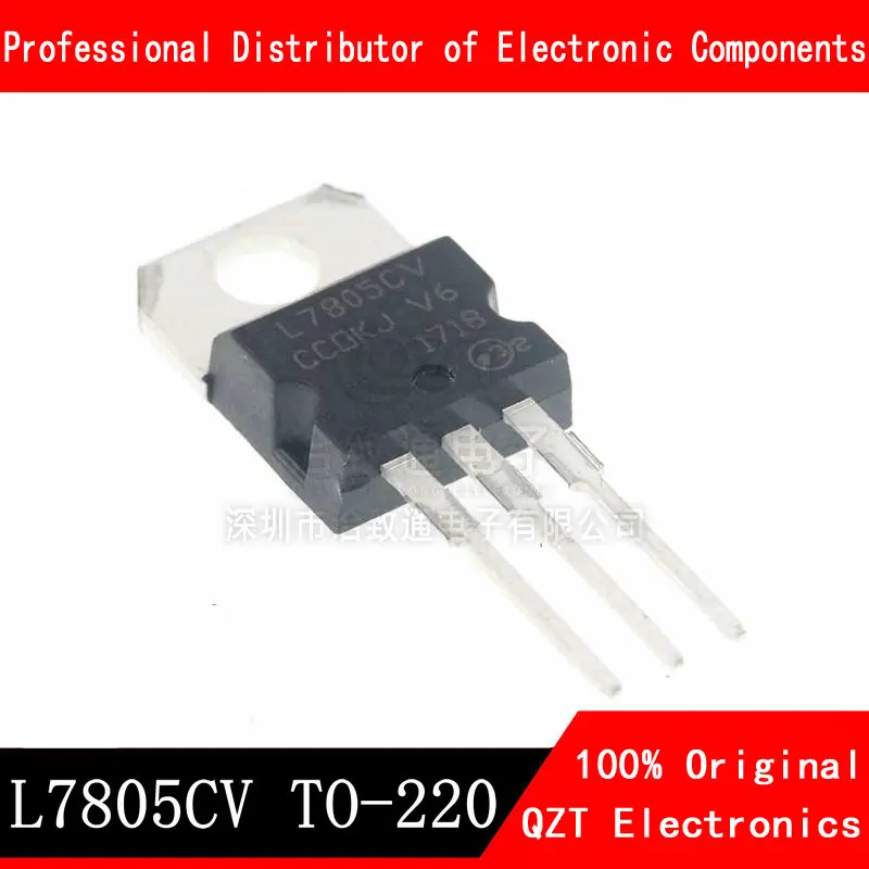 

10PCS L7805CV TO220 L7805 TO-220 7805 LM7805 MC7805 new and original IC