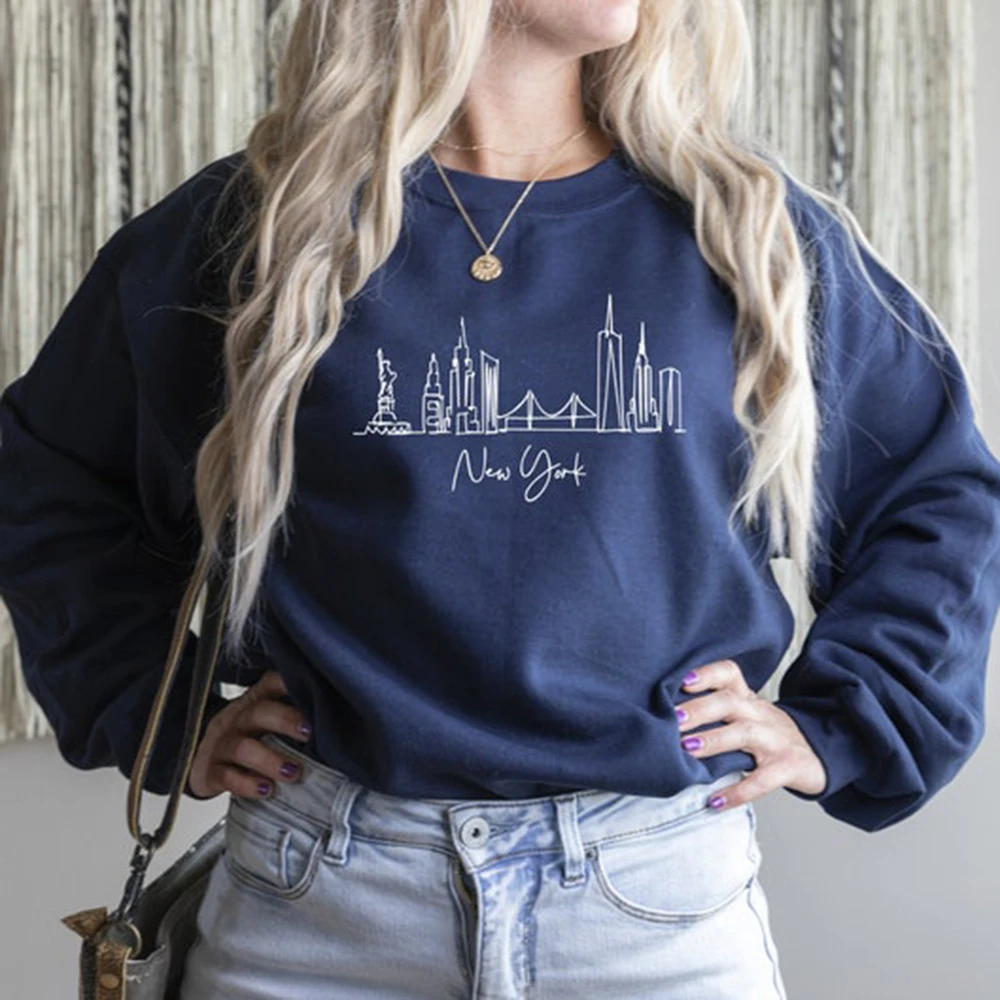 New York Sweatshirt New York City Sweatshirt East Coast Sweatshirt New York Lover Gift Nyc Sweatshirt for Women Pullovers Hoodie