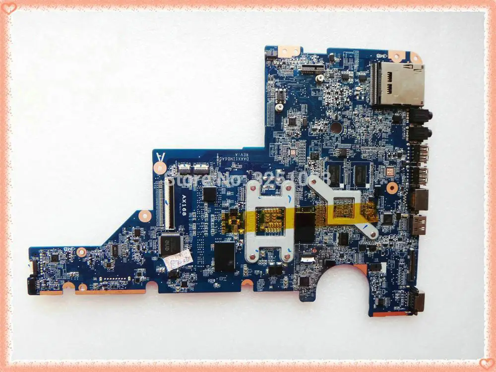 631596-001 DA0AX1MB6H0 DA0AX1MB6H1 615578-001 Para HP Pavilion CQ42 G62 Laptop Motherboard HM55 DDR3