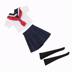ICY DBS Blyth doll toy outfit licca icy clothes toy school uniform Sailor suit with legging anime clothes