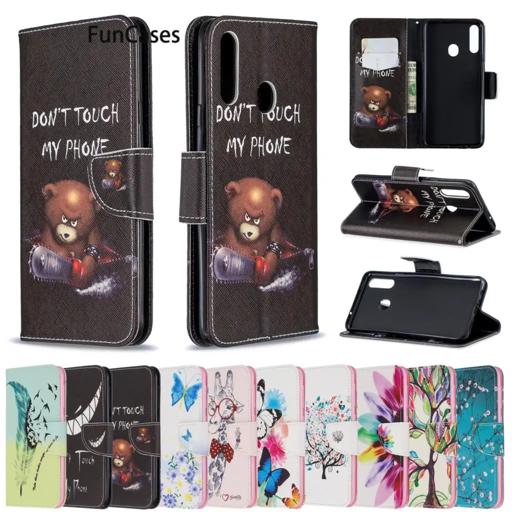 Sun Flower Holsters Clips Cases For Samsung A20S Flip Phone Cover Galaxy A70 A30S A10S A42 A40S A20 A50 A50S A40 A10 A30 A70S