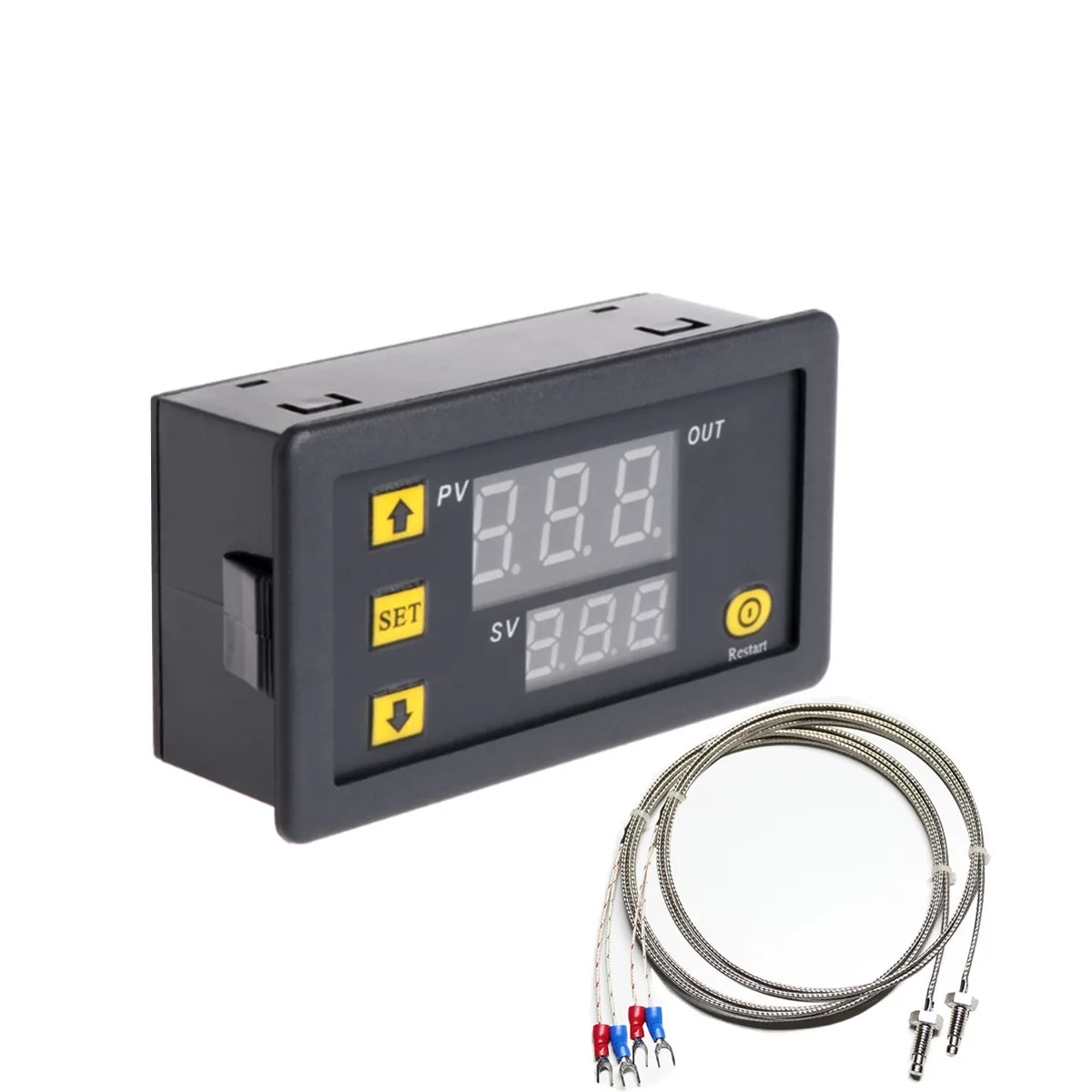 DYKB -60 TO +500C LED Digital Temperature Controller switch K Type Thermocouple Thermometer Thermostat AC 220V/DC 5V/12V/24V