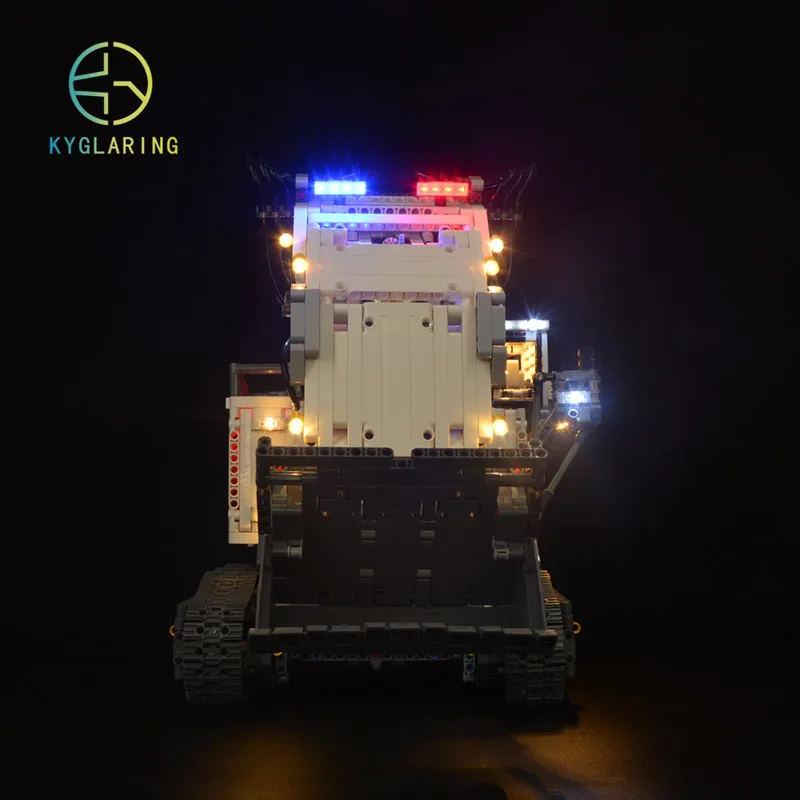Kyglairng Led light kit for LEGO 42100 Technic Liebherr R 9800 Excavator Toy Building Blocks （Lighting Set Only）