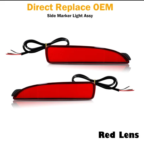 Imagen 2 del producto Luces LED para parachoques trasero de coche, Reflector de luz trasera para Mazda 3 5 6 Axela Atenza sedan 2004-2019, lámpara de freno para parachoques trasero, señal de giro