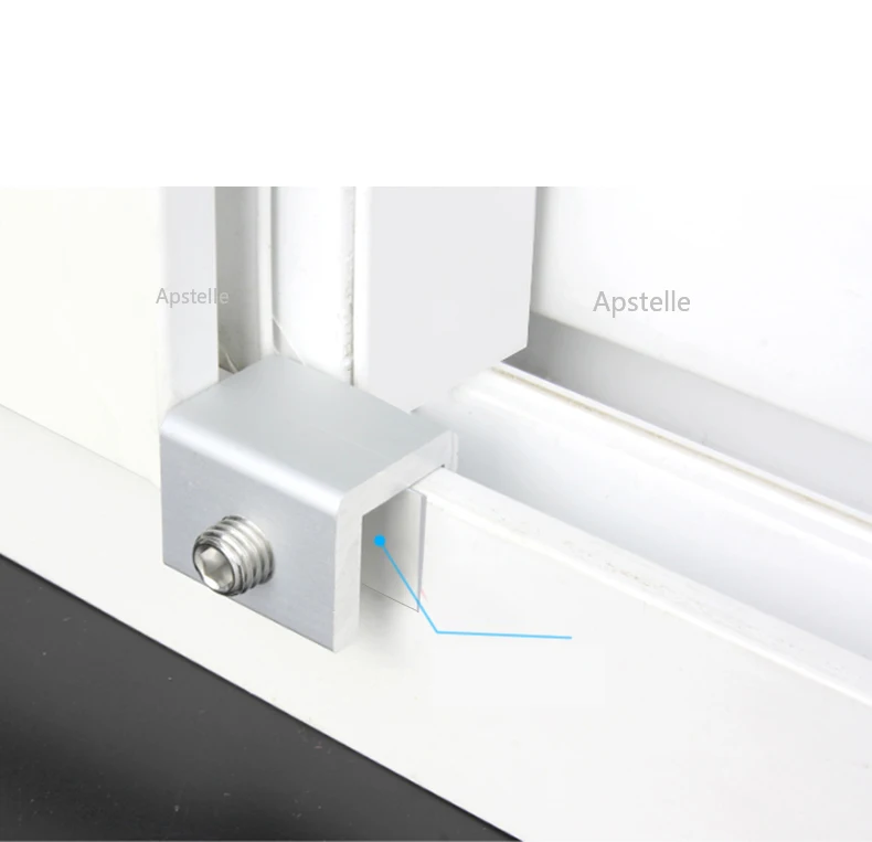 Window Security Key Lock Sliding Doors Windows Restrictor Child Safety Anti-theft Door Stopper Household Improvement Hardware