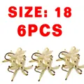 6 PIEZAS TAMAÑO 18