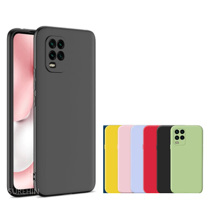 Nice Soft Case For OPPO A54 Cover Black Blue Red Green Purple Pink Yellow 5G 4G Protect Funda Silicone Cover For OPPO A54 Case