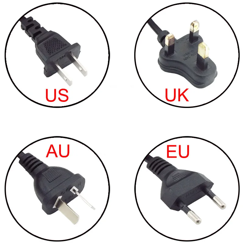 Adaptateur d'alimentation 12V, 4a, 4000ma AC à DC, convertisseur de chargeur, transformateur de charge commuté pour caméra CCTV, bande lumineuse LED