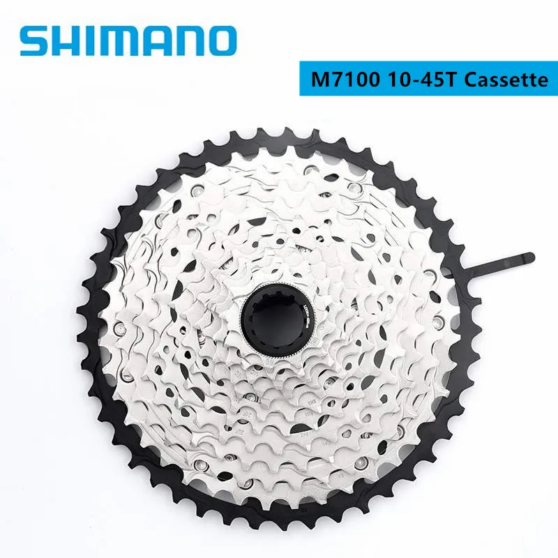 Shimano-SLX XT Cassete Freewheel para Mountain Bike, Peças de bicicleta, 12 velocidades, 10-51T, 10-45T, M8100, M7100, M6100