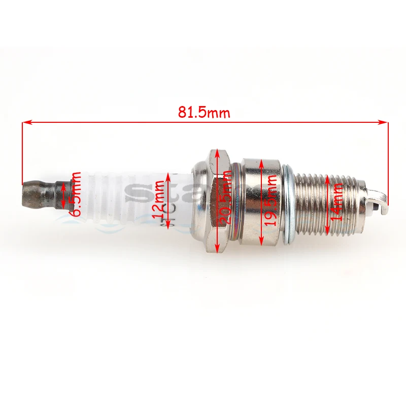 1PC F6TC Spark Plug Fit For Various Strimmer Chainsaw Lawnmower Engine Generator