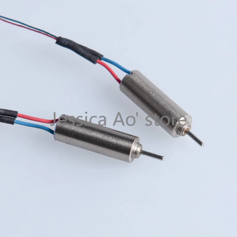 5pcs 3.7V 412# DIY Toy Parts Coreless DC Motor with Wire Moving-coil Machine Helicopter Motor Hi-Speed Plane Tail Steering Motor