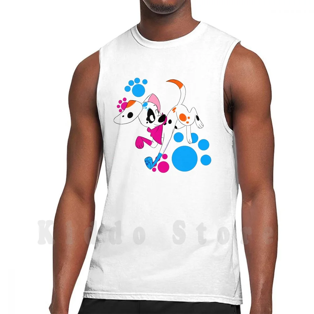 Da Vinci Tank Tops Vest 100% Cotton Da Vinci Da Vinci Dalmatian 101 Dalmatian Street 101 Dalmation Street 101 Dalmatians