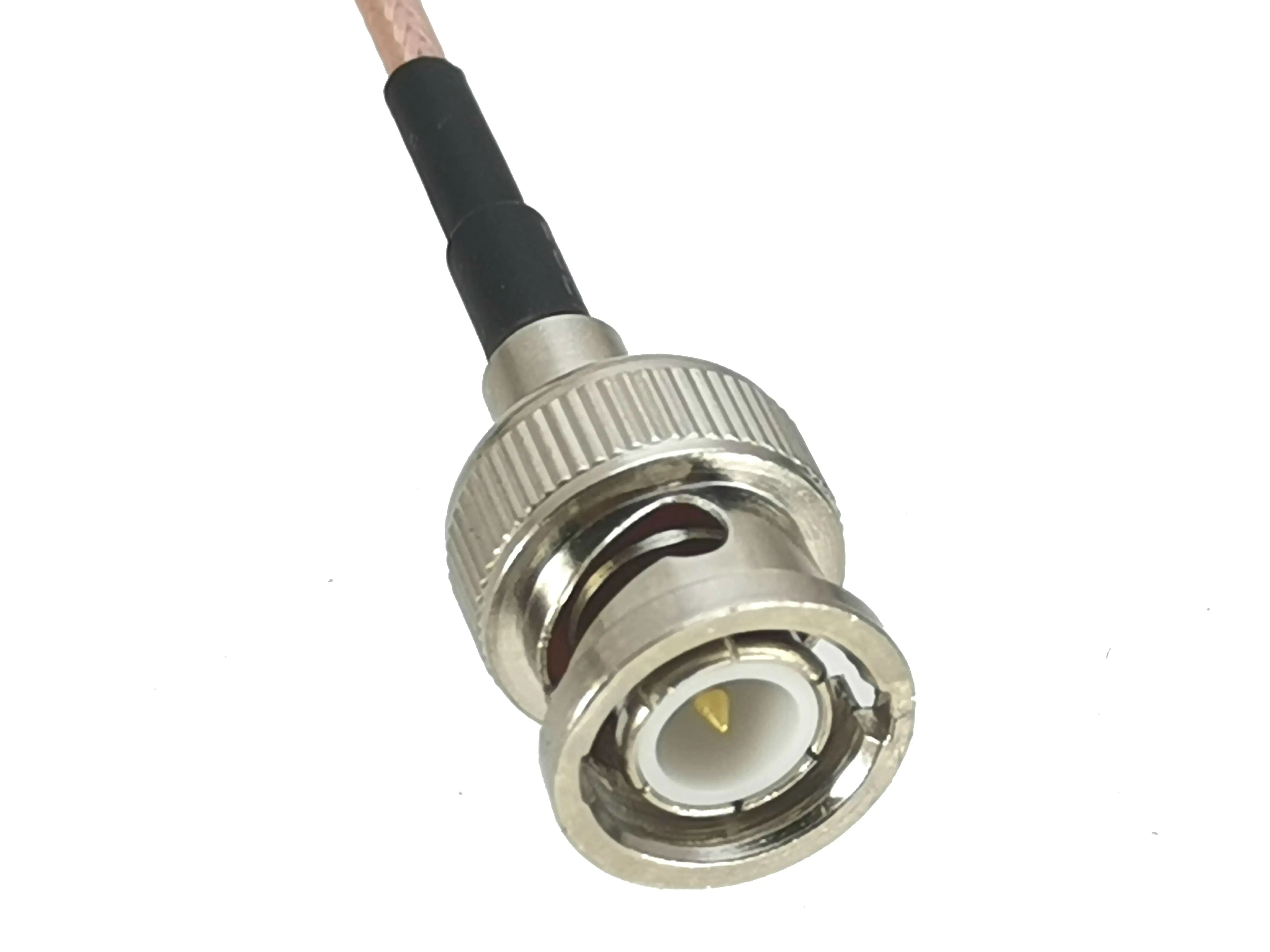 1Pcs RG316 SMA Male Plug to BNC Male plug Connector Crimp RF Coaxial Jumper Pigtail Cable Terminal For Radio Antenna 4inch~20M