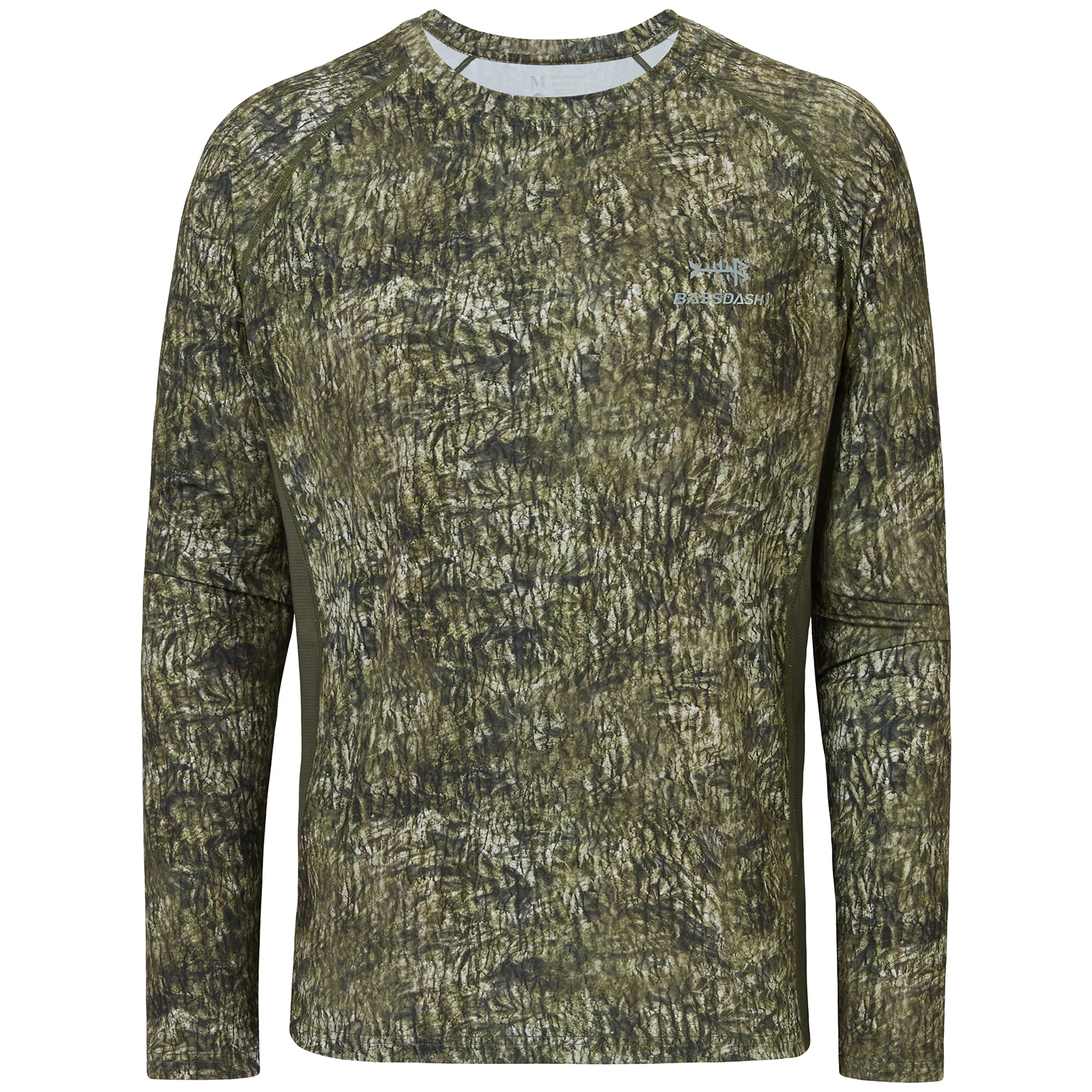 Bassdash-camisa de pesca para hombre, camisa de manga larga de camuflaje UPF50 + para caza, secado rápido, táctica, ropa al aire libre, FS13M