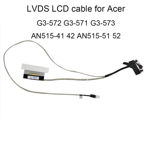 Imagen 1 del producto Cables de ordenador C5PRH LCD EDP, accesorio para Acer Helios 300 G3 572 571 Nitro 5 AN515 41 42 51 52 DC02002VR00 30 pin LVDS FLEX, novedad
